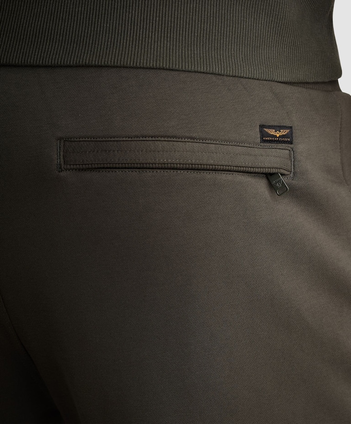 ELEVATED SWEAT PANTS PEACHED TERRY heren broek groen