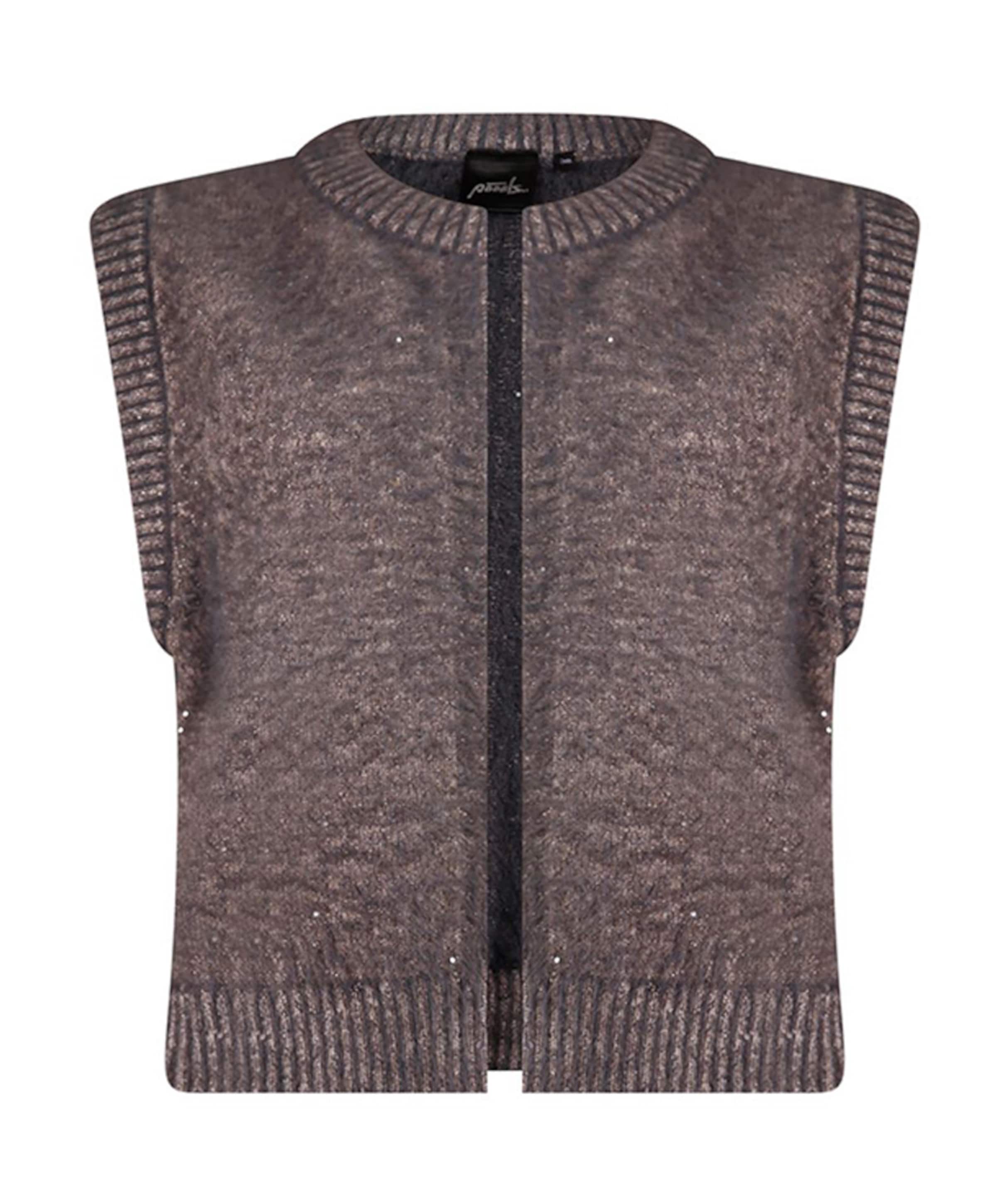 Dames gilet grijs