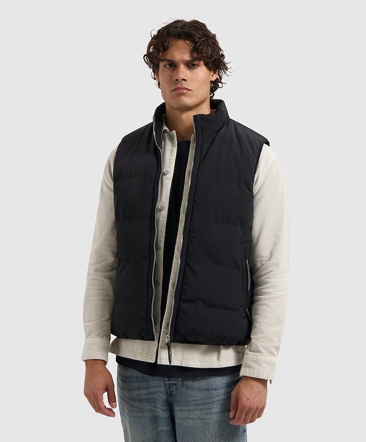 Heren bodywarmer zwart
