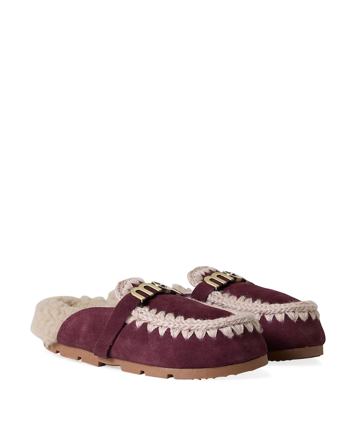 WINTER BIO SLIDE - LOGO dames clogs bordeaux