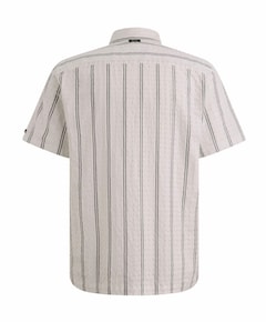 Heren overhemd korte mouw wit