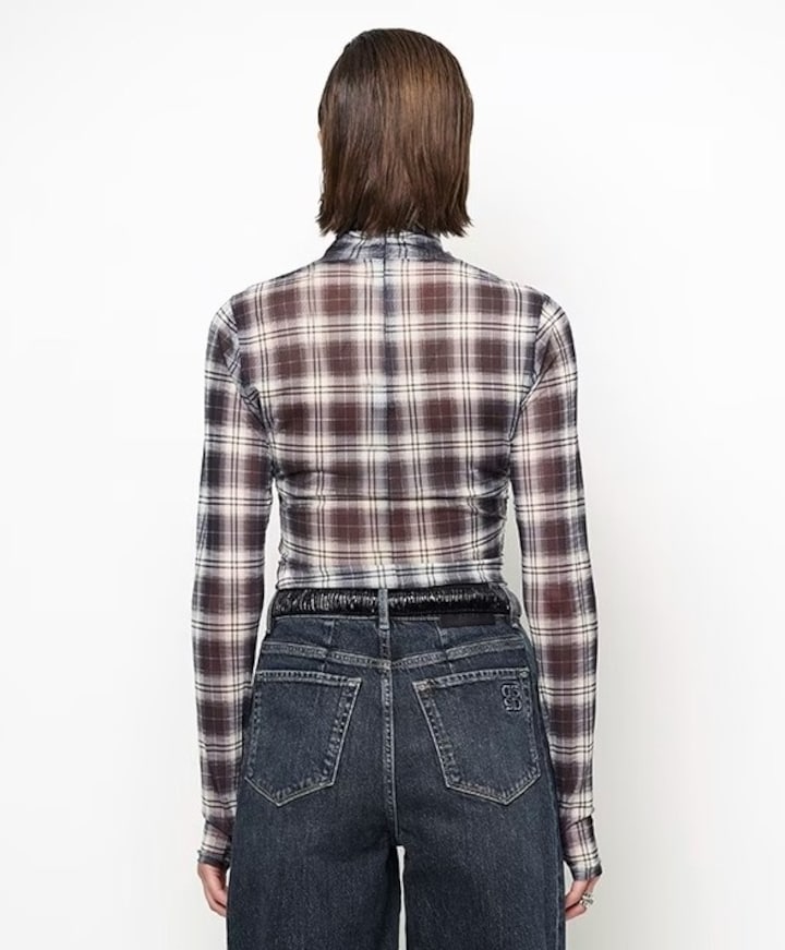 Dames top blauw