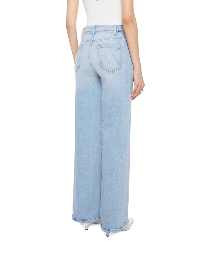 The Hustler Roller Sneak dames jeans blauw