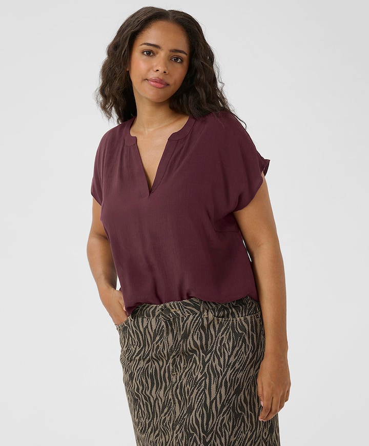 Blouse bruin