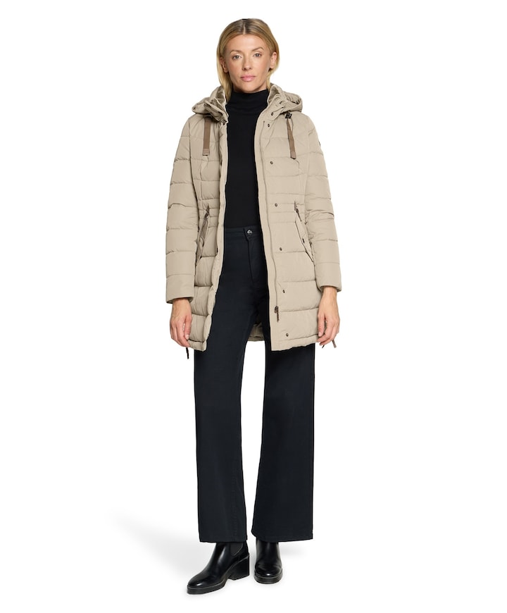 Dames jas beige