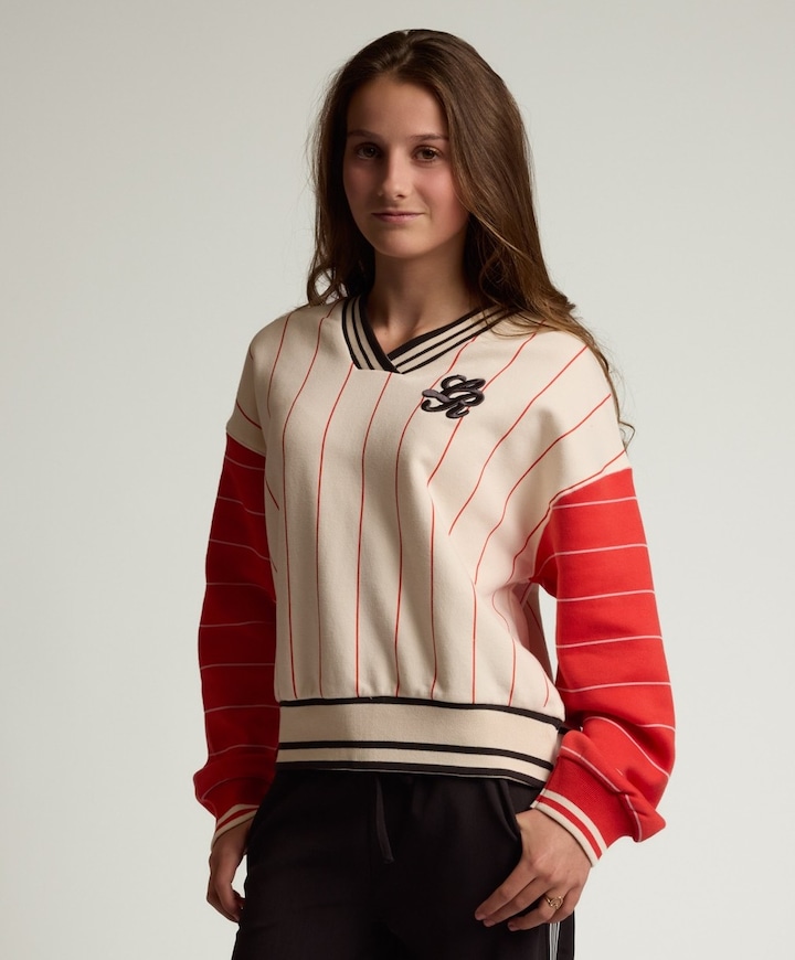 Meisjes sweater multicolor