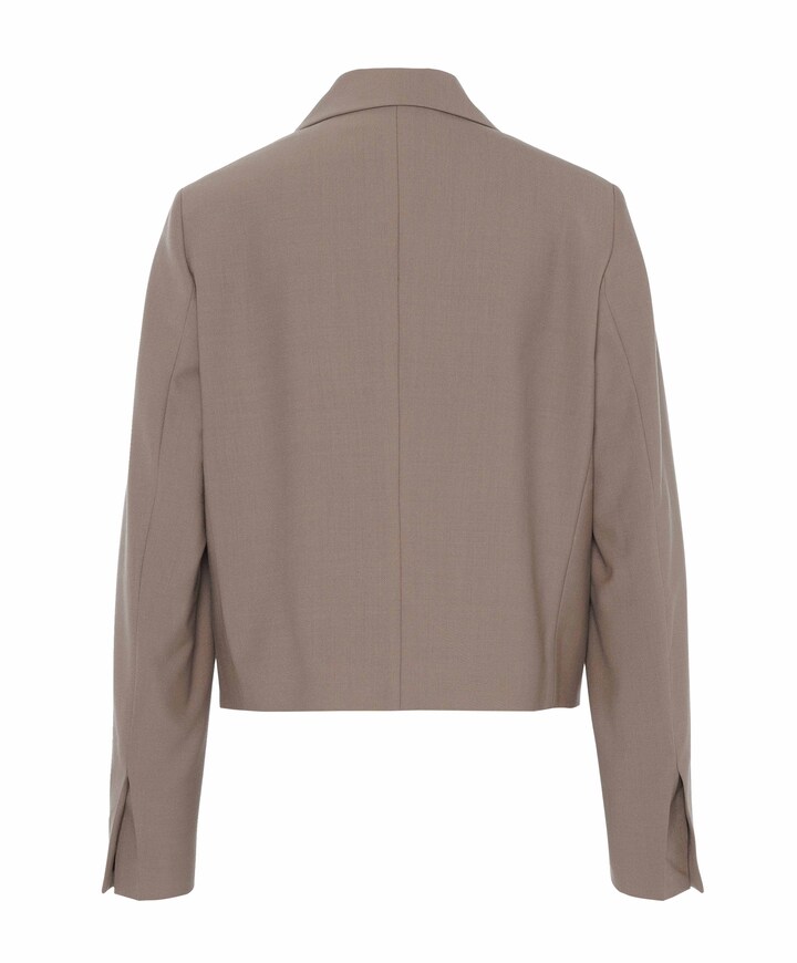 Dames jas beige