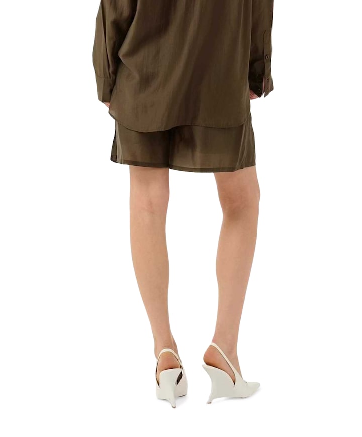 GZsiora HW dames korte broek bruin