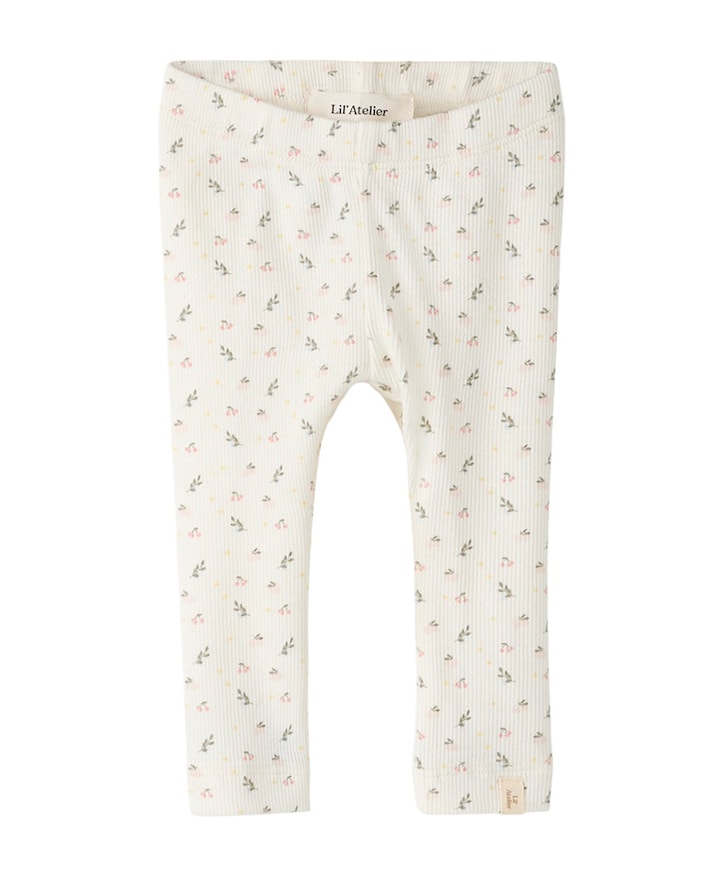 NBFGAGO SLIM LEGGING LIL meisjes broek ecru