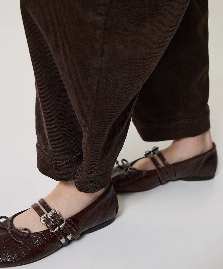 Rhannon dames broek bruin