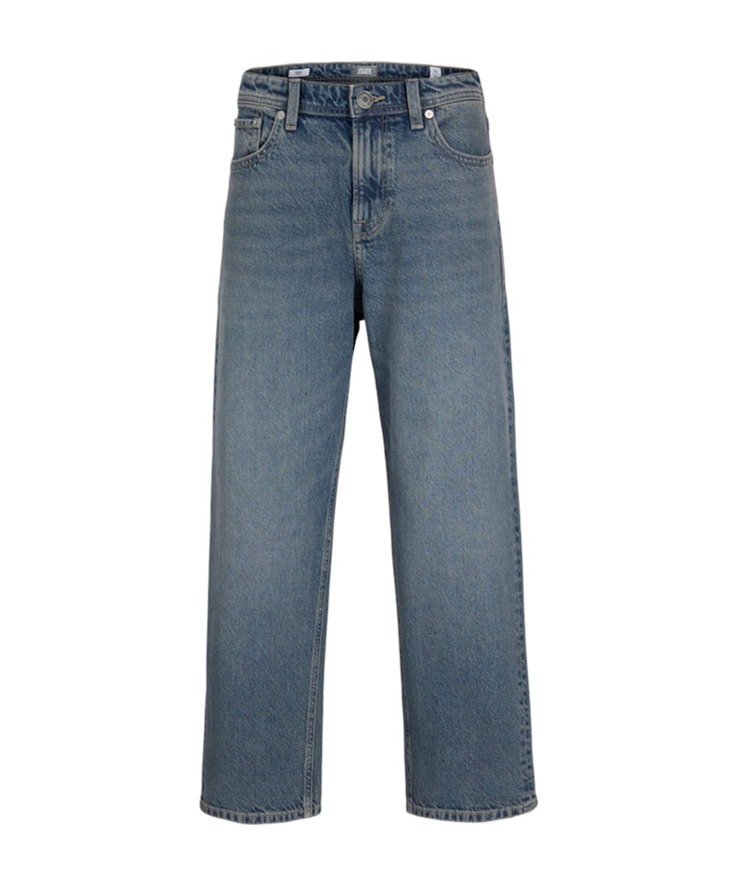 JJIALEX JJORIGINAL SQ 032 SN JNR jongens jeans blauw