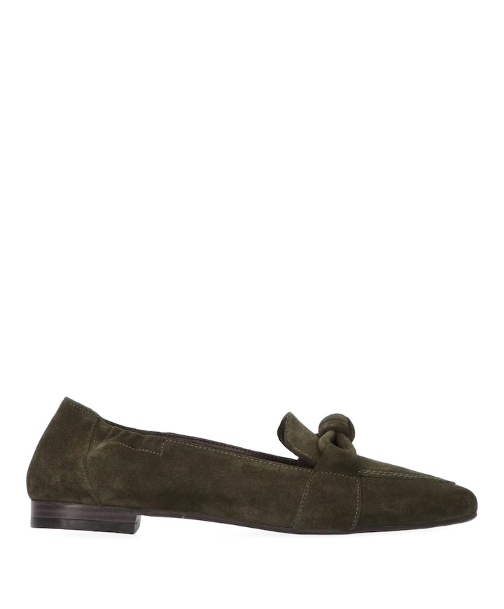 dames loafers groen