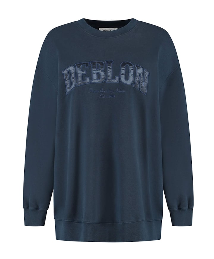Dames trui blauw
