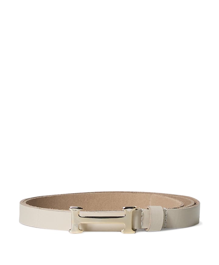 Dames riem beige