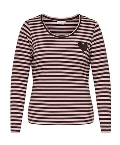 Dames longsleeve bruin