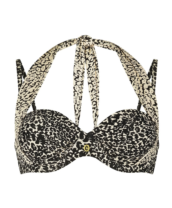 Dames bikinitop zwart