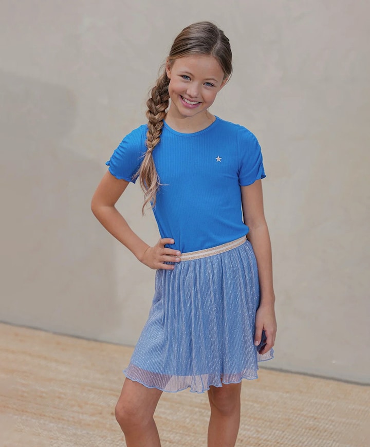 Meisjes rok blauw