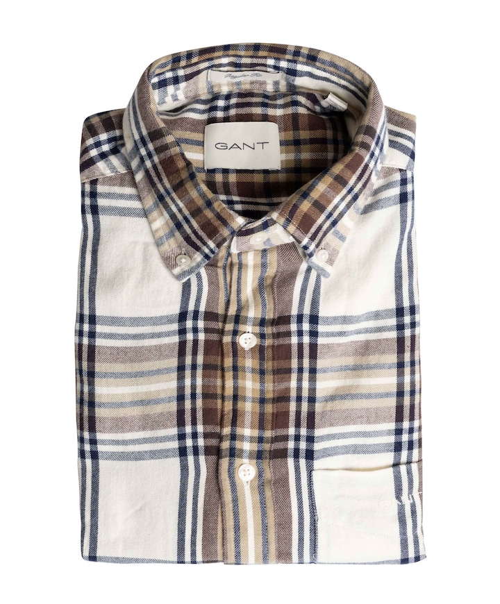 Overhemd lange mouw ecru