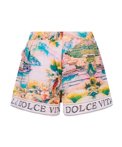 Fee meisjes korte broek oranje