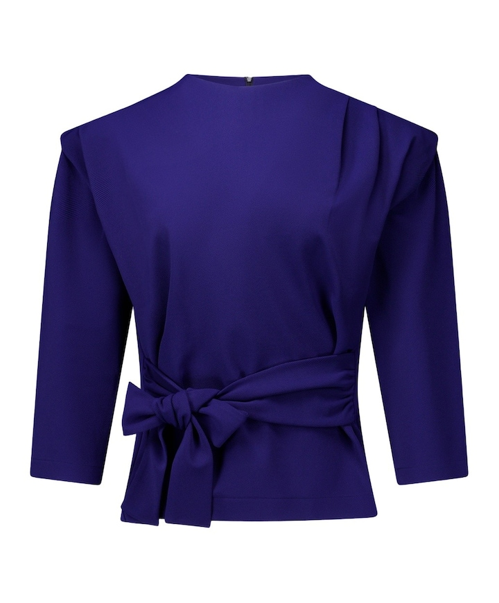 Dames top blauw