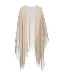 Dames cape beige