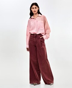 Dames blouse roze