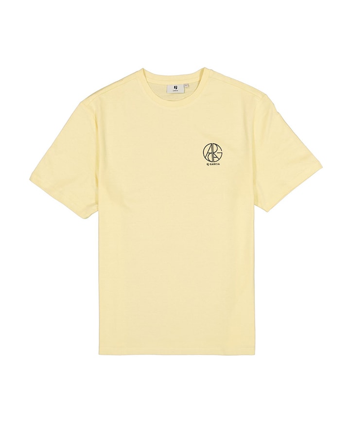 Heren T-shirt geel