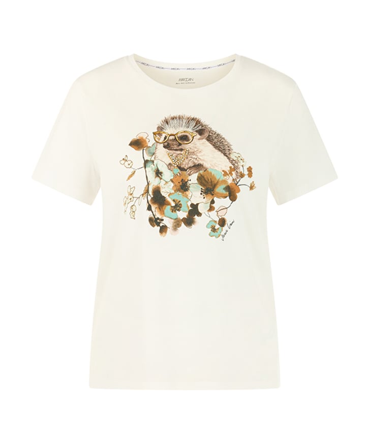 Dames T-shirt ecru