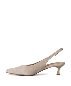 Rebecca dames slingbacks beige