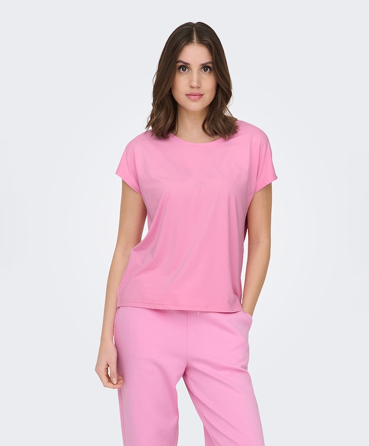Dames t-shirt roze