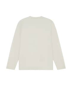 Heren longsleeve ecru