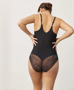 Dames shapewear slip zwart