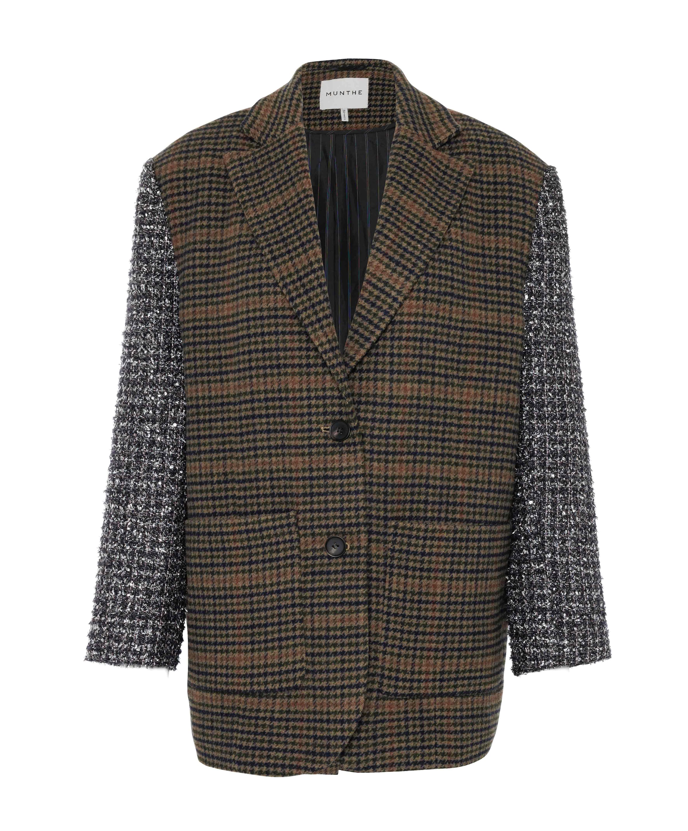 Dames blazer bruin