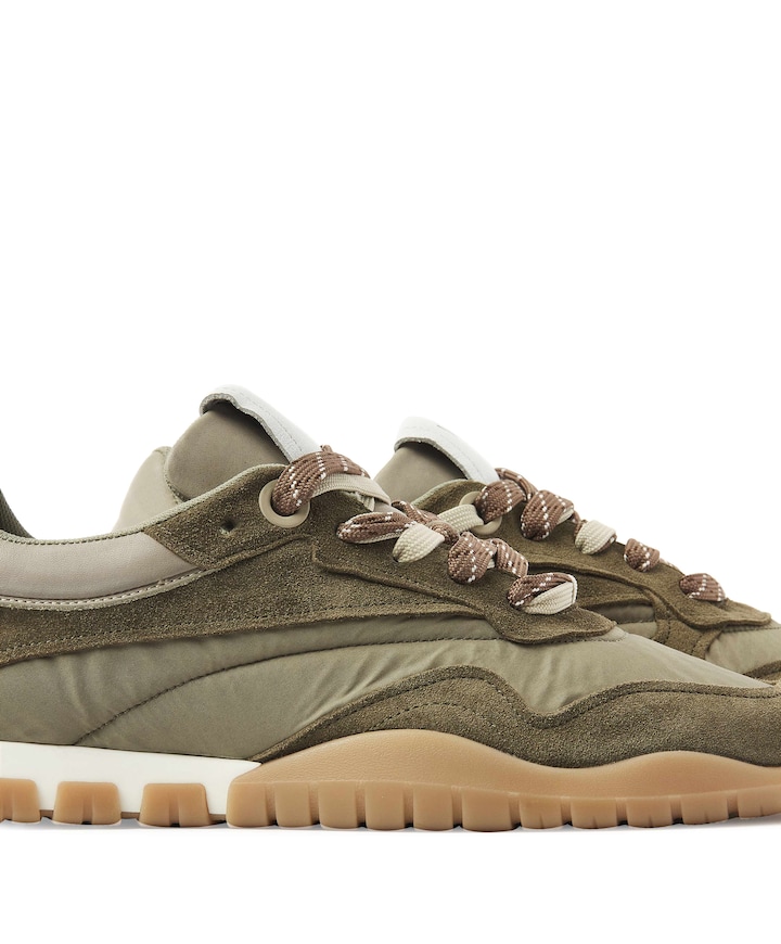 Frenkie Aaron heren sneakers groen