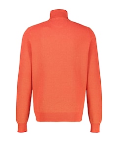 Heren trui met rits rood