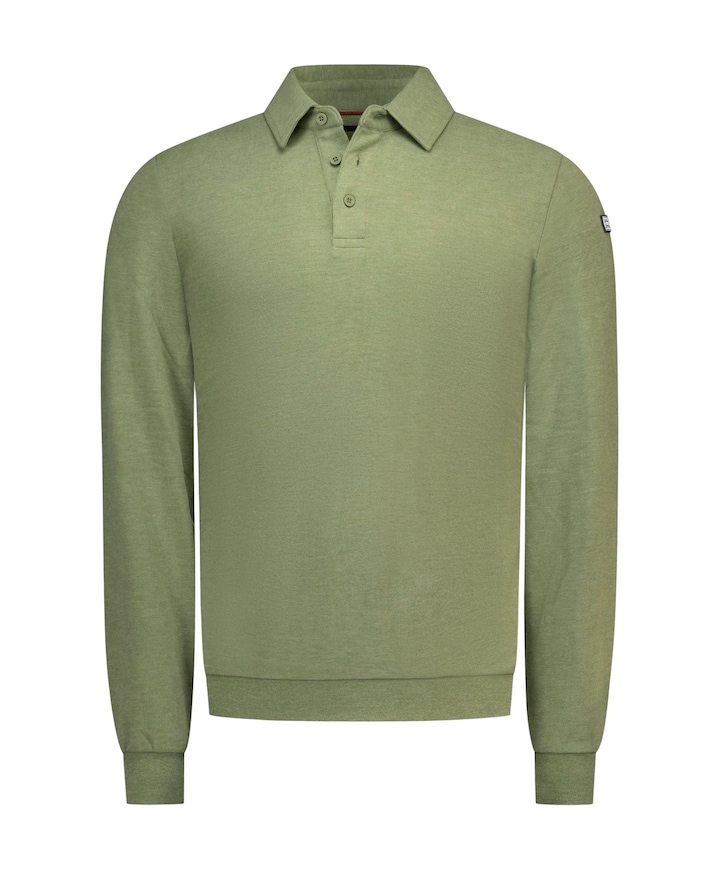 Heren polo groen