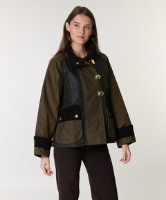 Dames jas groen