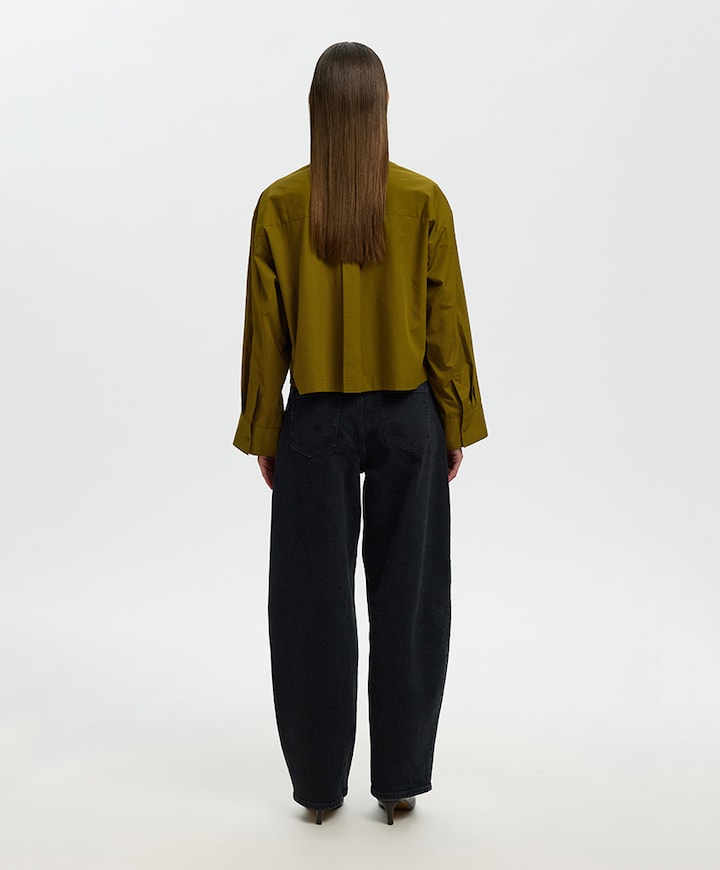 Dames blouse groen