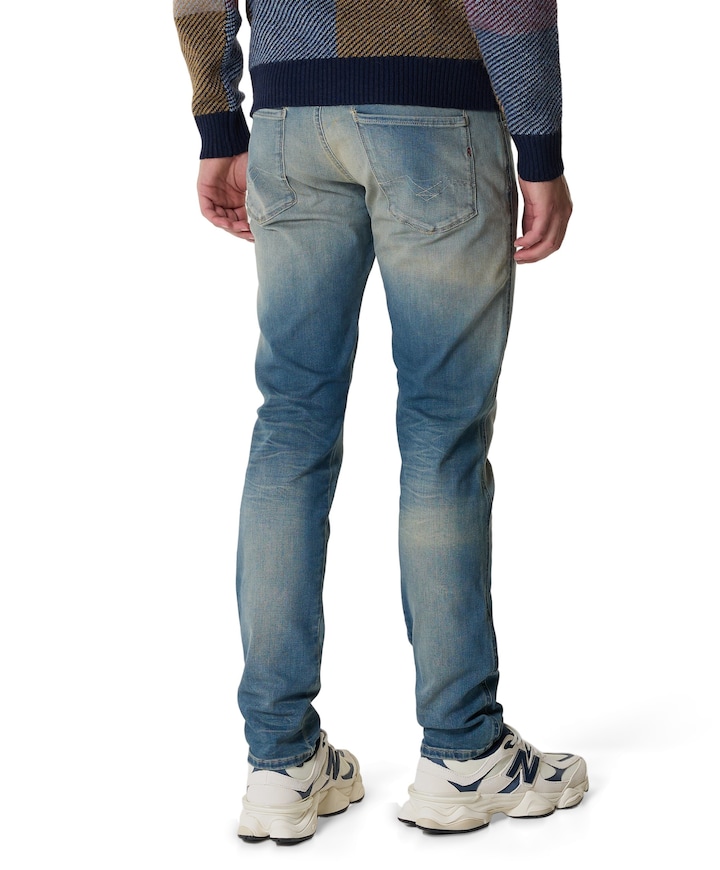 Anbass  heren jeans blauw