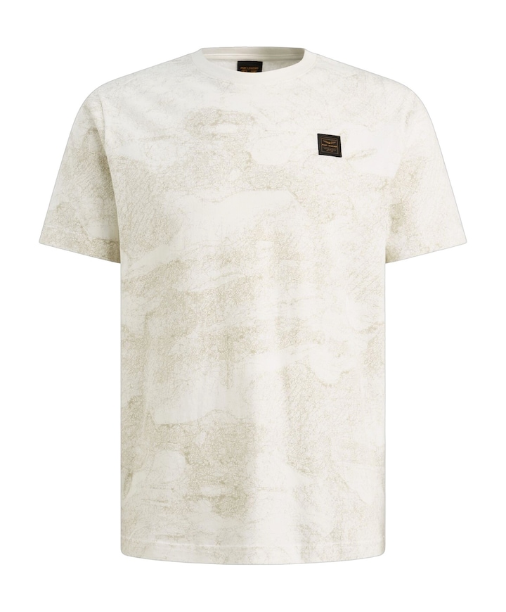 Heren T-shirt ecru