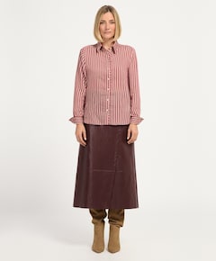 Dames rok bordeaux