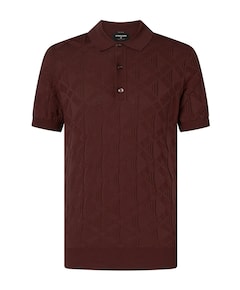 Heren polo rood