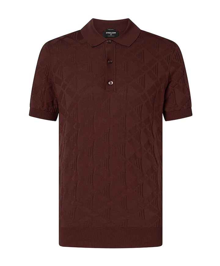 Heren polo rood