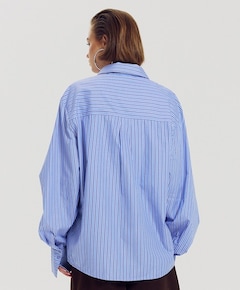 Dames blouse blauw