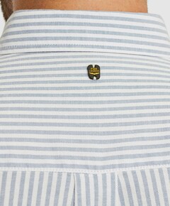 Overhemd lange mouw blauw