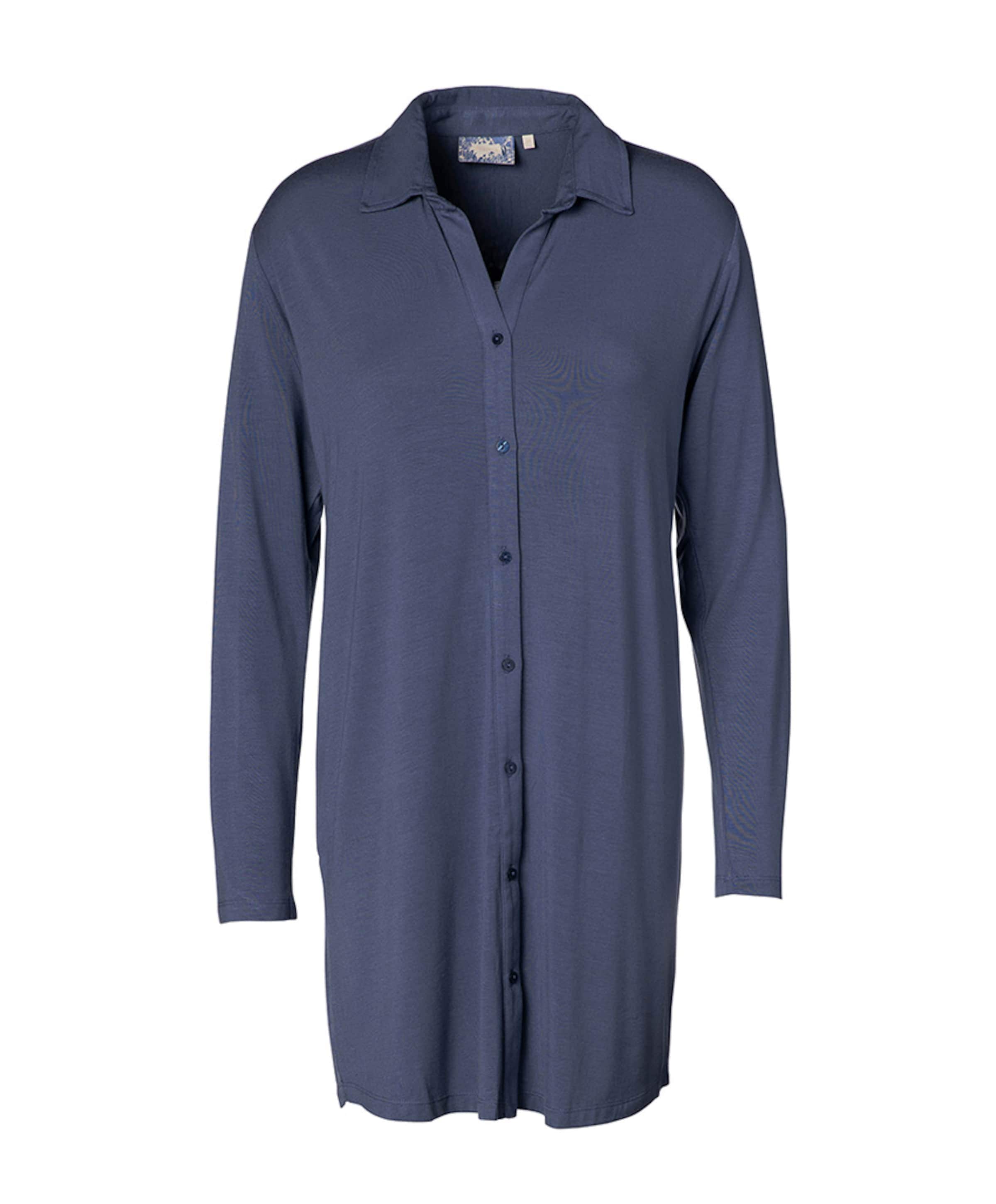 Dames nachthemd blauw