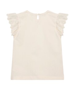 Meisjes t-shirt beige