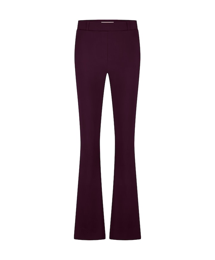 Flair bonded trousers dames broek paars