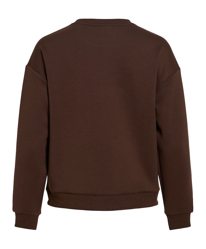 Dames sweater bruin