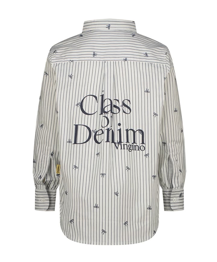 Blouse lange mouw wit